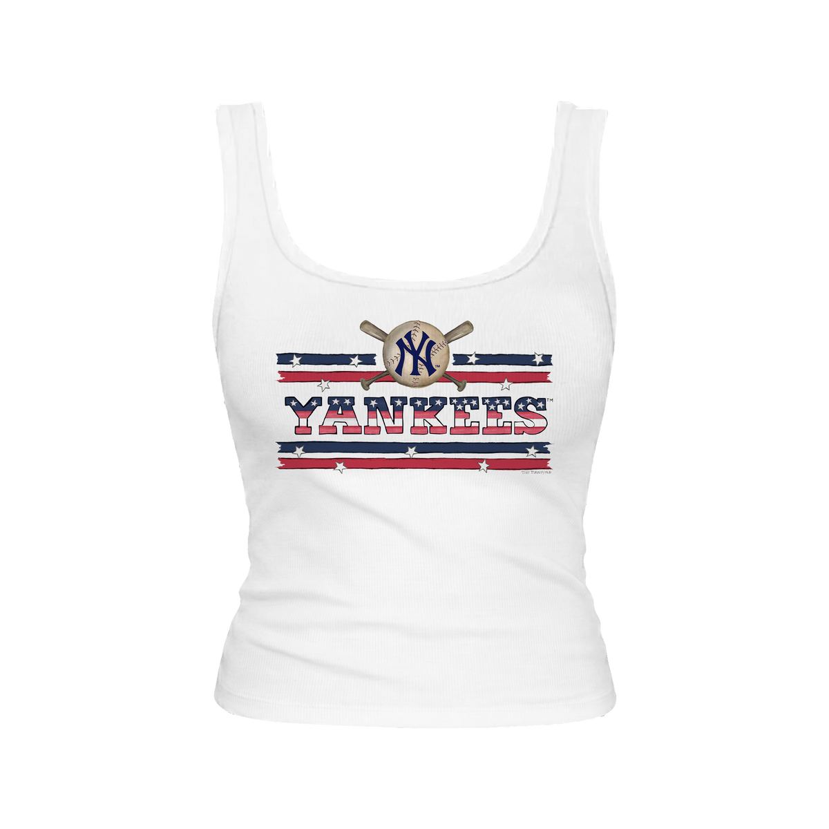 New York Yankees Stars and Stripes Emmy Tank