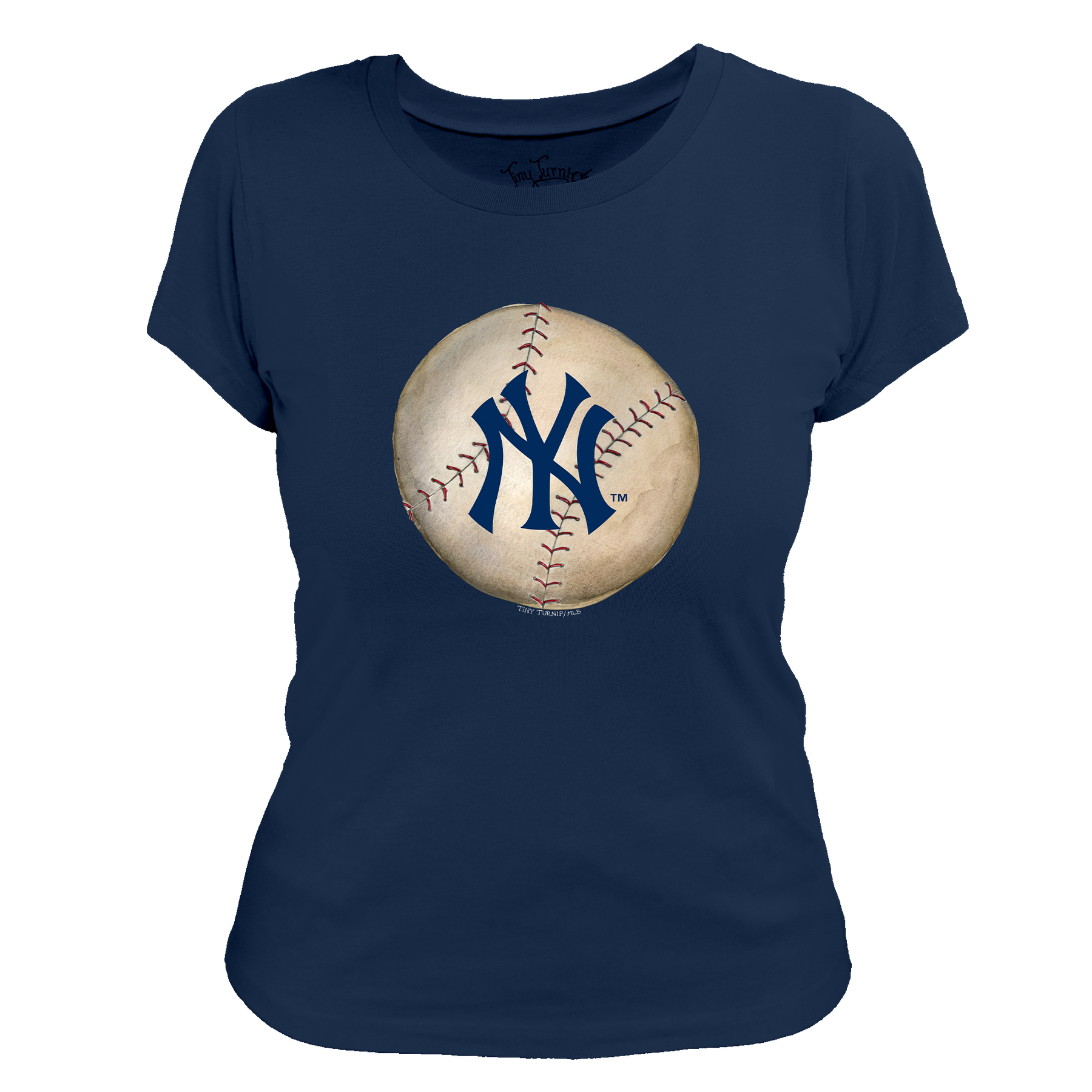 New York Yankees Stitched Baseball Tee Shirt