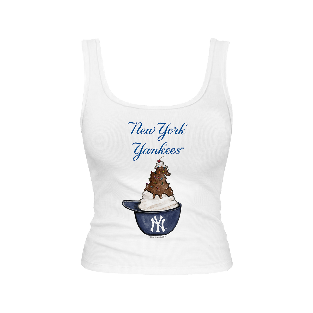 New York Yankees Sundae Helmet Emmy Tank