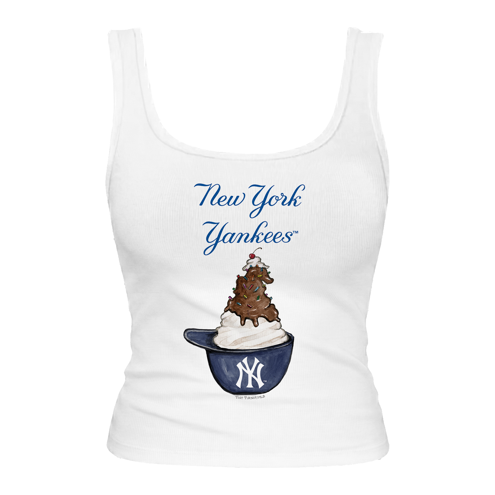 New York Yankees Sundae Helmet Emmy Tank