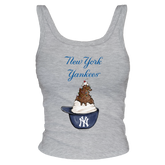 New York Yankees Sundae Helmet Ribbed Tank