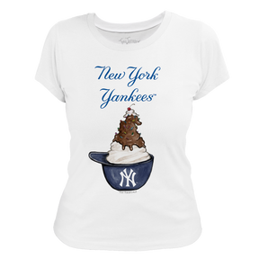 New York Yankees Sundae Helmet Women's Tee Shirt