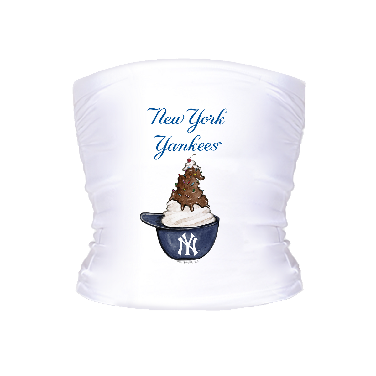 New York Yankees Sundae Helmet Tube Top