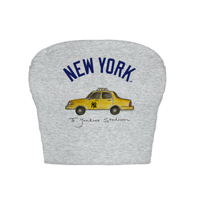 New York Yankees Taxi Crop Tube Top