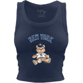 New York Yankees Teddy Crop Tank