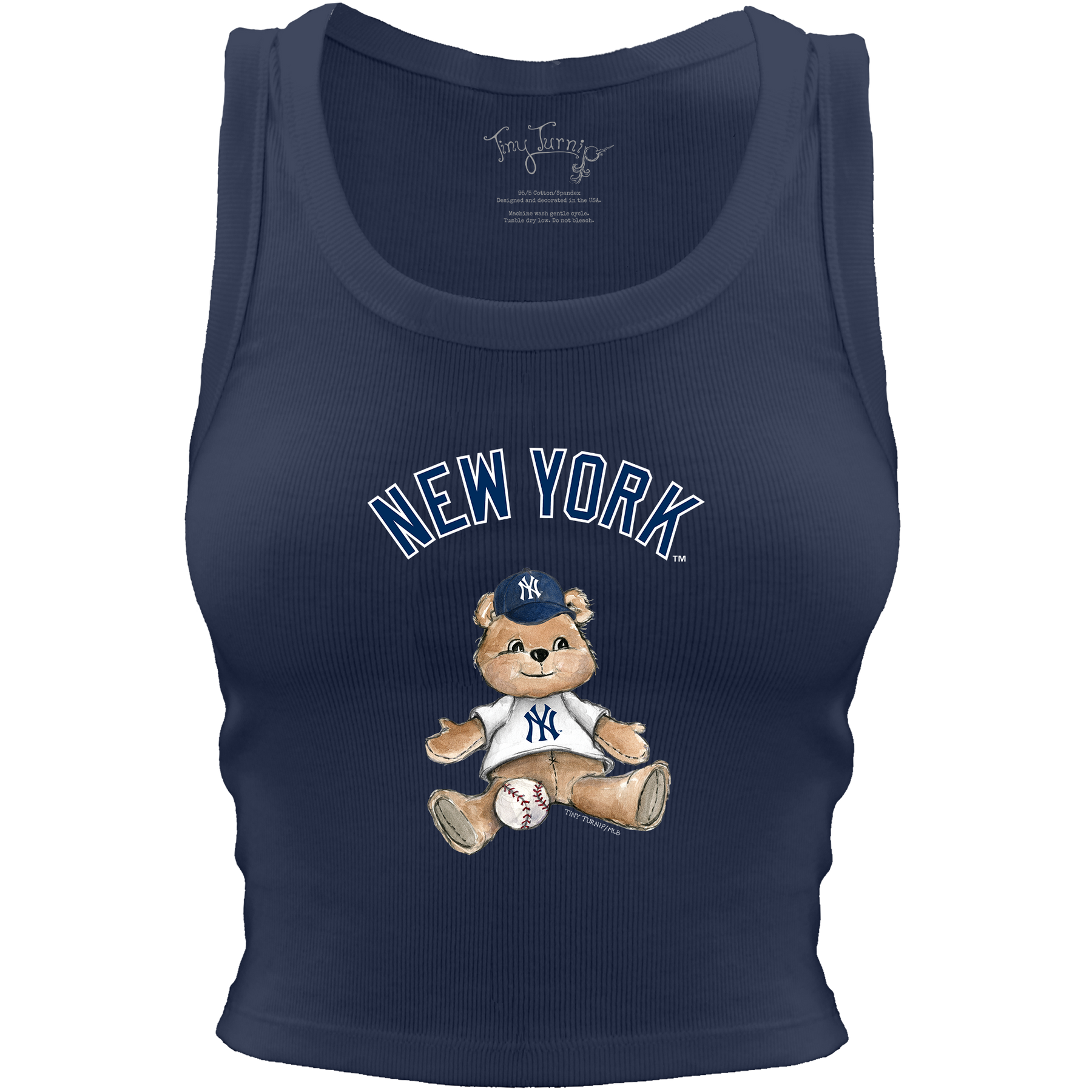 New York Yankees Teddy Crop Tank