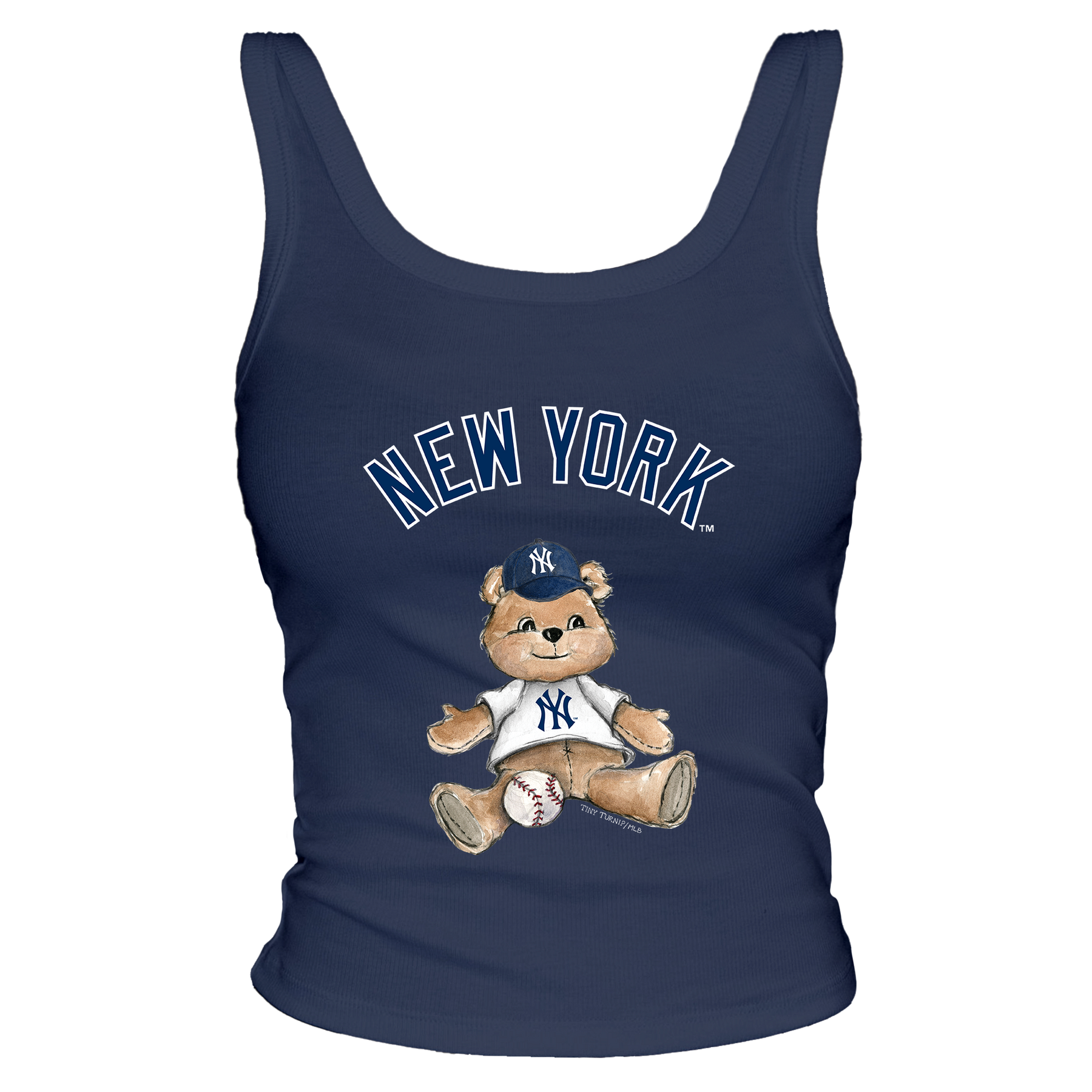 New York Yankees Teddy Ribbed Tank