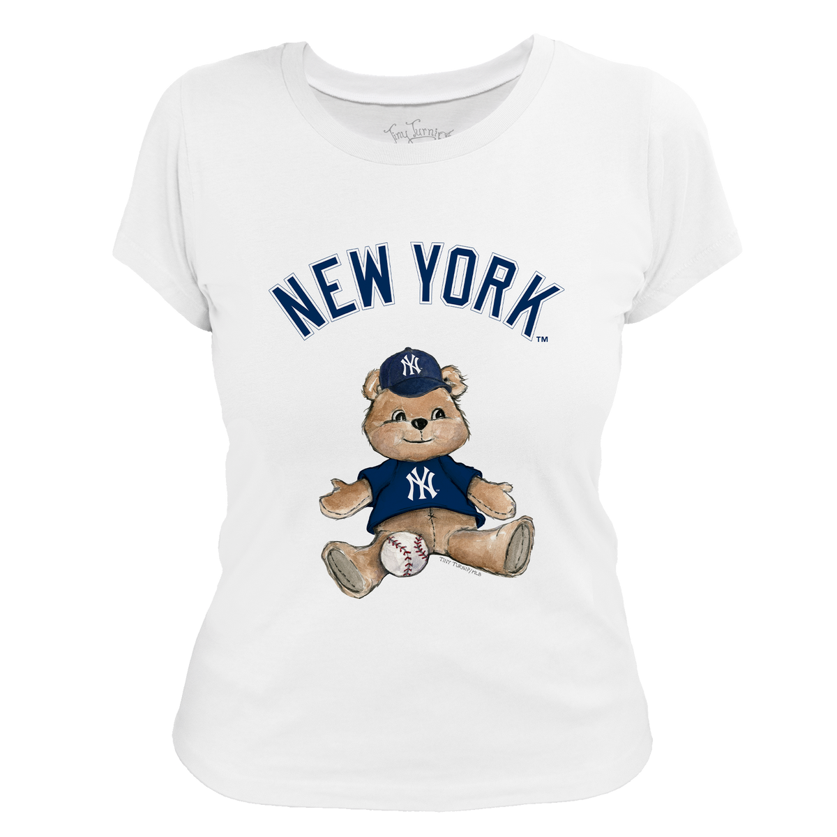 New York Yankees Boy Teddy Women's Tee Shirt