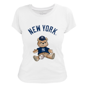 New York Yankees Boy Teddy Women's Tee Shirt