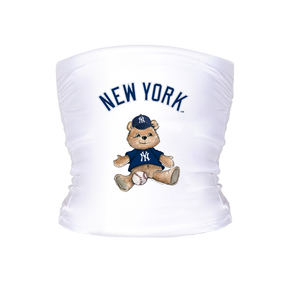 New York Yankees Teddy Tube Top - Tiny Turnip
