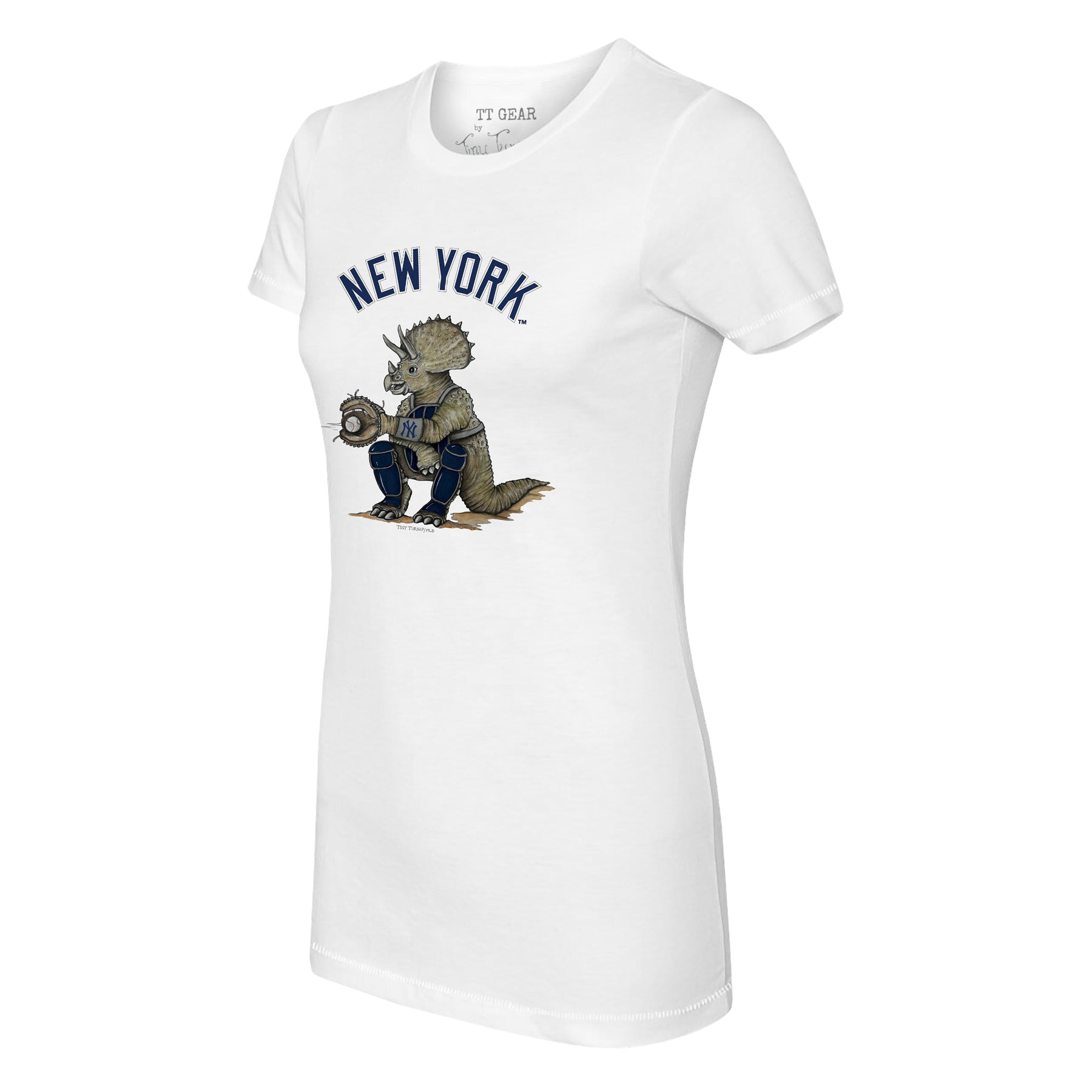New York Yankees Triceratops Tee Shirt