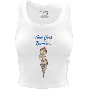 New York Yankees Triple Scoop Crop Tank