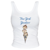 New York Yankees Triple Scoop Ribbed Tank
