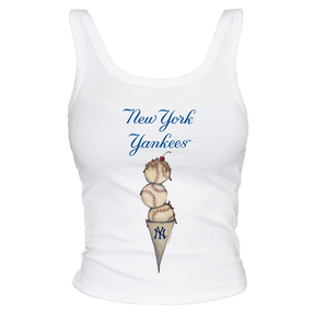 New York Yankees Triple Scoop Ribbed Tank