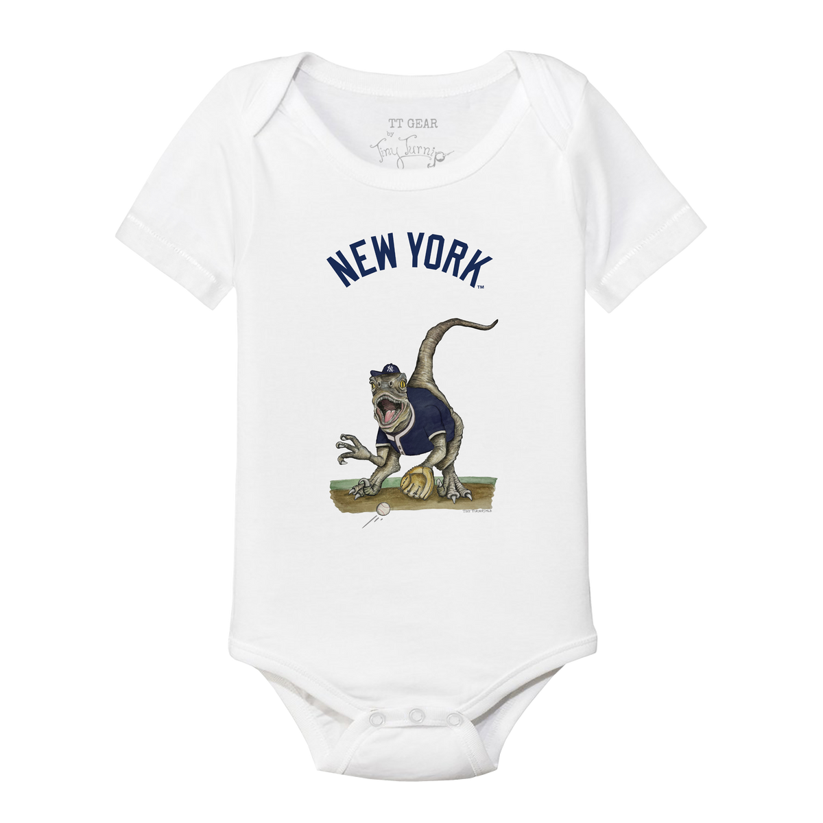 New York Yankees Velociraptor Short Sleeve Snapper