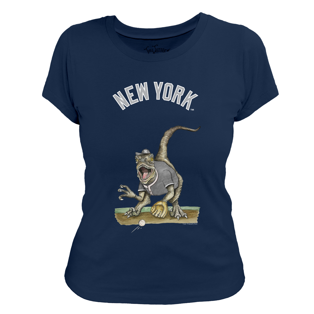 New York Yankees Velociraptor Tee Shirt