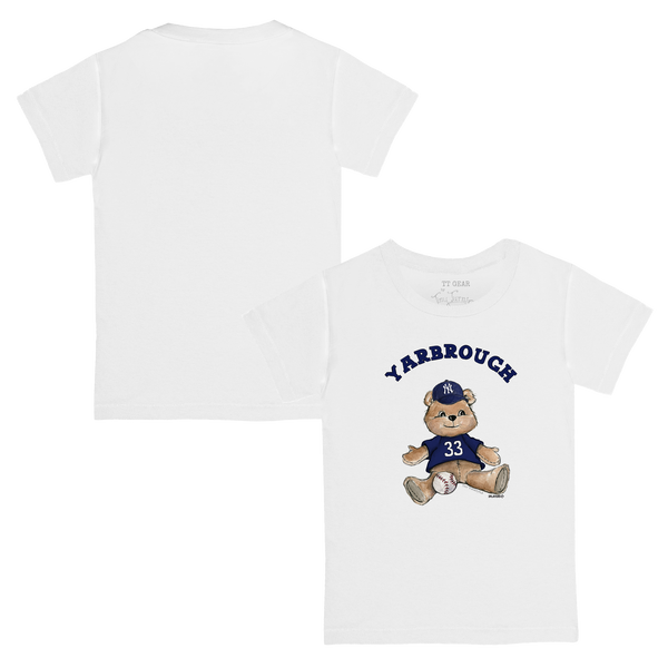 VIP MLB Teddy w/ Name, Number - Kid's Tee Shirt - Tiny Turnip
