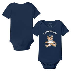 VIP MLB Teddy w/ Name, Number - Short Sleeve Snapper - Tiny Turnip