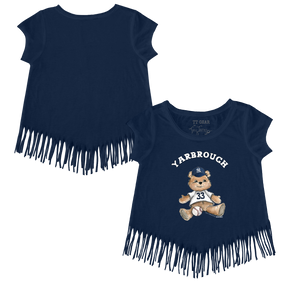 VIP MLB MLB Teddy w/ Name, Number - Fringe Tee - Tiny Turnip