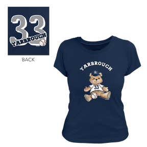 Teddy w/ Name, Number - Women's Tee Shirt - Tiny Turnip