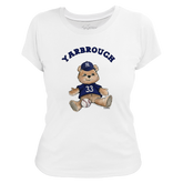VIP MLB Teddy w/ Name, Number - Women's Tee Shirt - Tiny Turnip