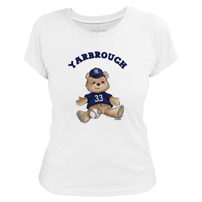 VIP MLB Teddy w/ Name, Number - Women's Tee Shirt - Tiny Turnip