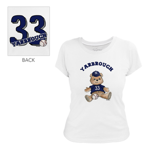 Teddy w/ Name, Number - Women's Tee Shirt - Tiny Turnip