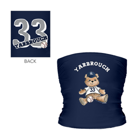 Teddy w/ Name, Number - Tube Top - Tiny Turnip