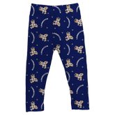 Teddy w/ Name, Number - Leggings - Tiny Turnip