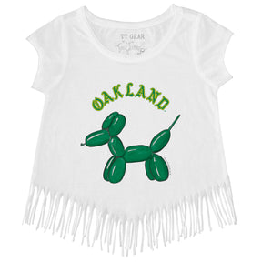 Oakland Athletics Balloon Dog Fringe Tee