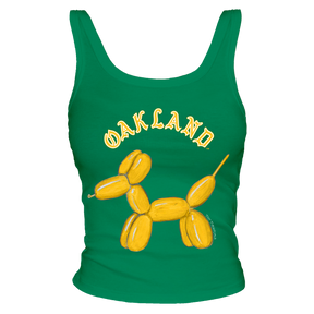 Oakland Athletics Balloon Dog Tank