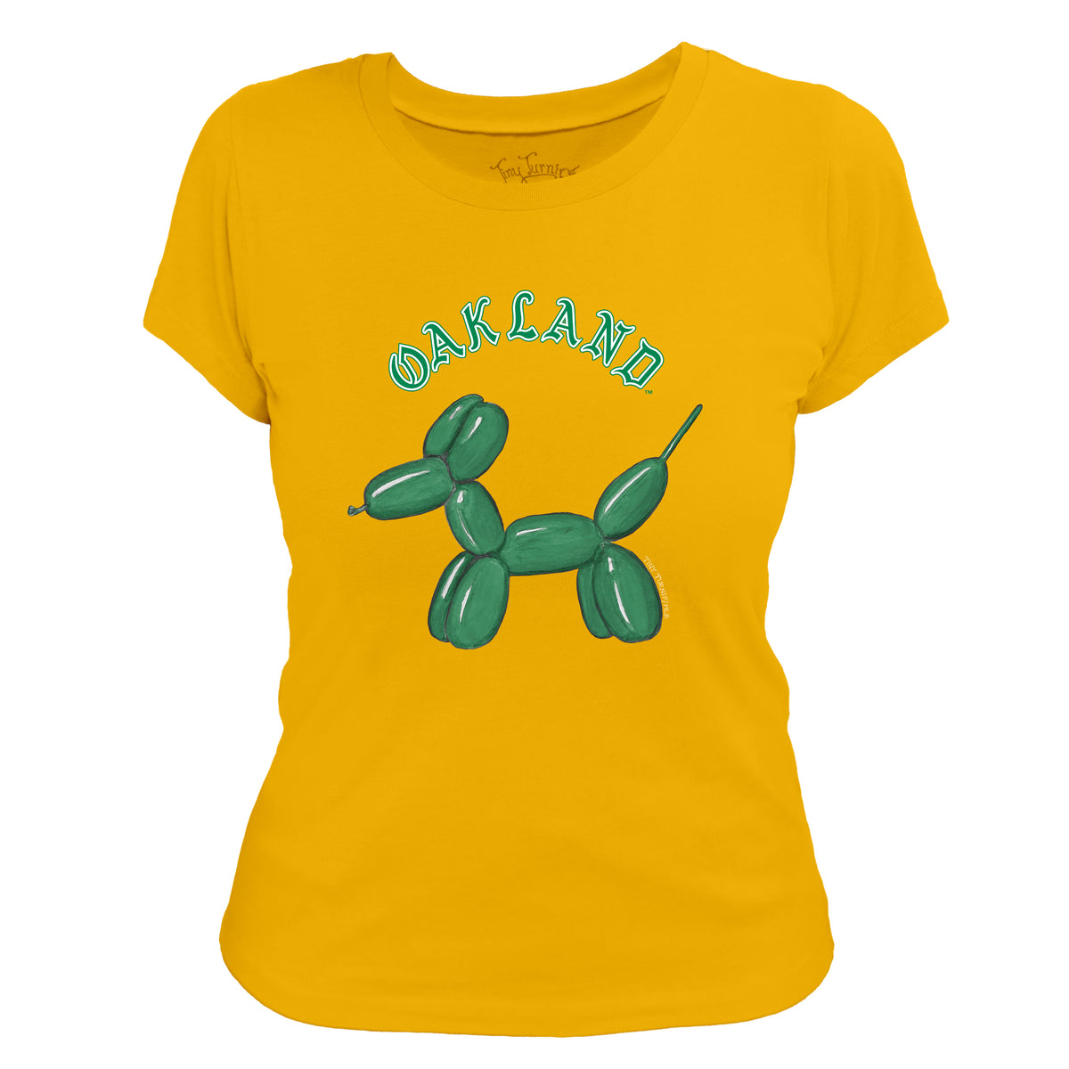 Oakland Athletics Balloon Dog Tee Shirt