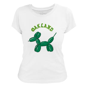 Oakland Athletics Balloon Dog Tee Shirt