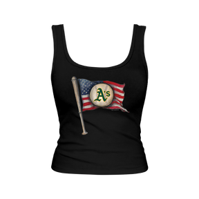 Oakland Athletics Baseball Flag Emmy Tank