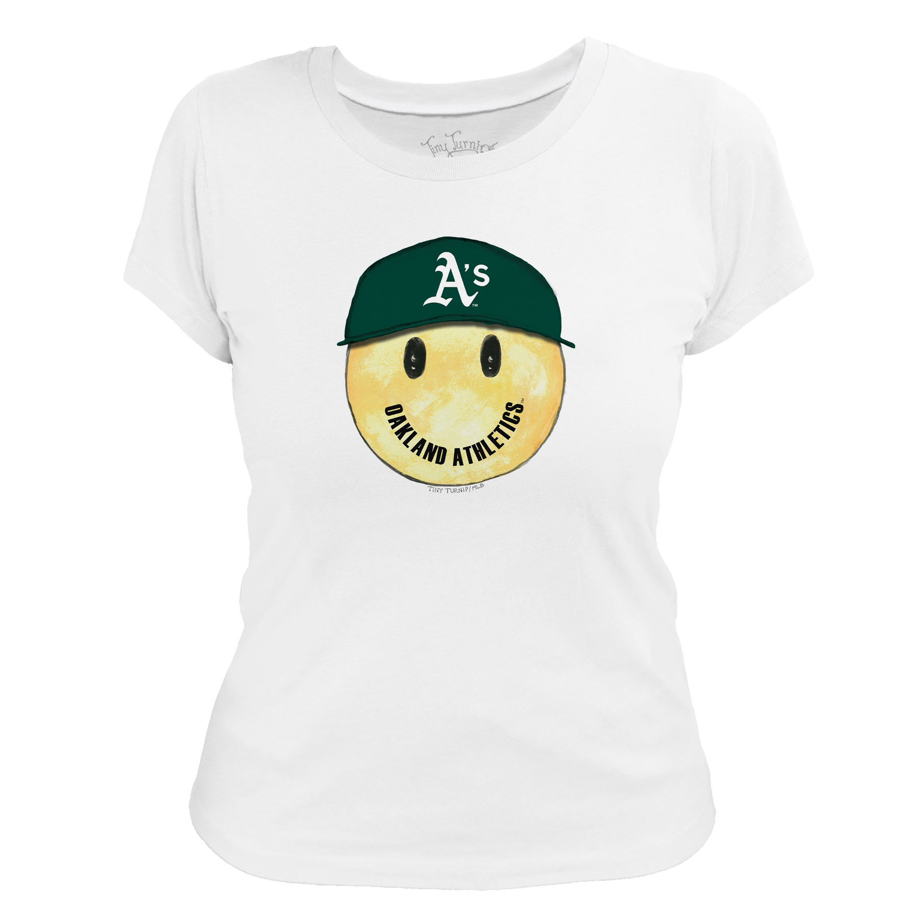 Oakland Athletics Smiley Tee Shirt