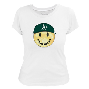 Oakland Athletics Smiley Tee Shirt