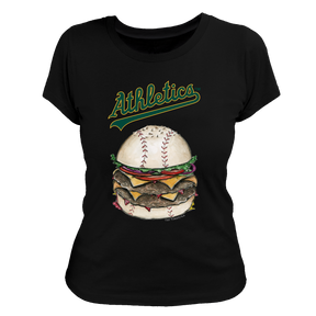 Oakland Athletics Burger Tee Shirt