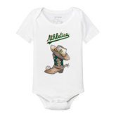 Oakland Athletics Cowboy Boot Short Sleeve Snapper