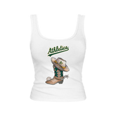 Oakland Athletics Cowboy Boot Emmy Tank