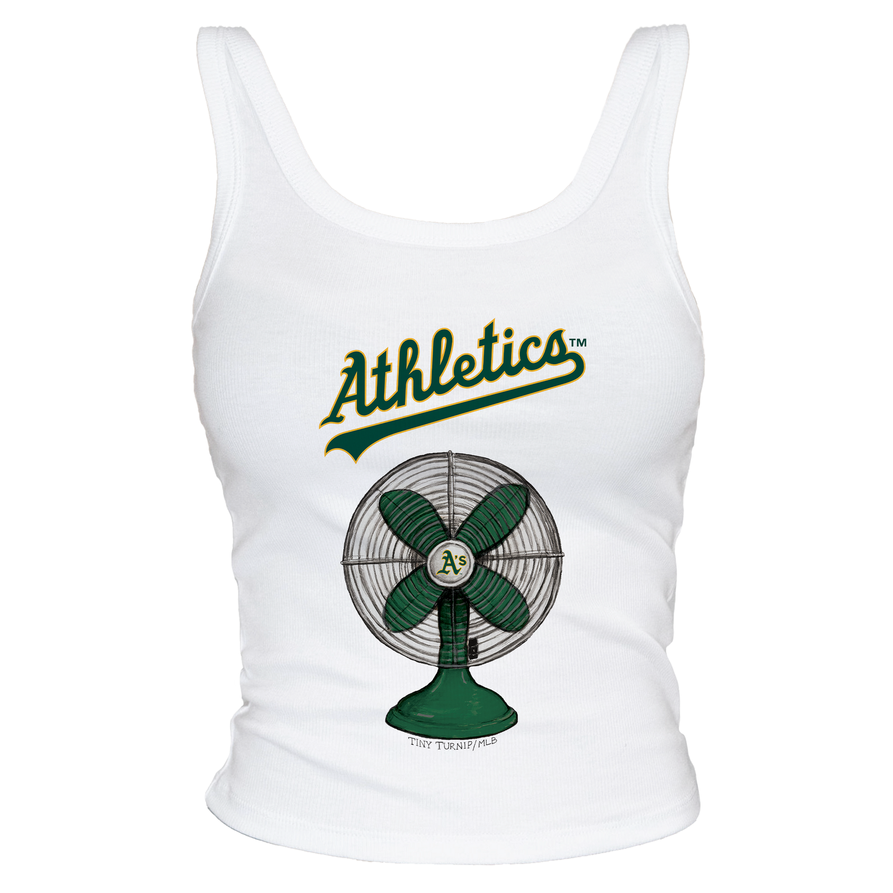Oakland Athletics Fan OG Tank - Tiny Turnip