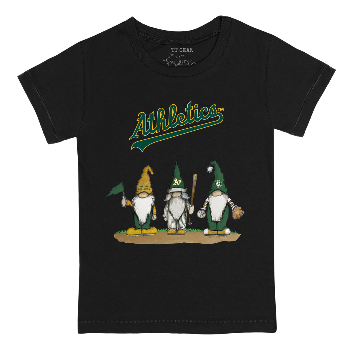 Oakland Athletics Gnomes Tee Shirt