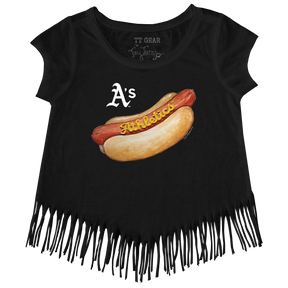 Oakland Athletics Hot Dog Fringe Tee
