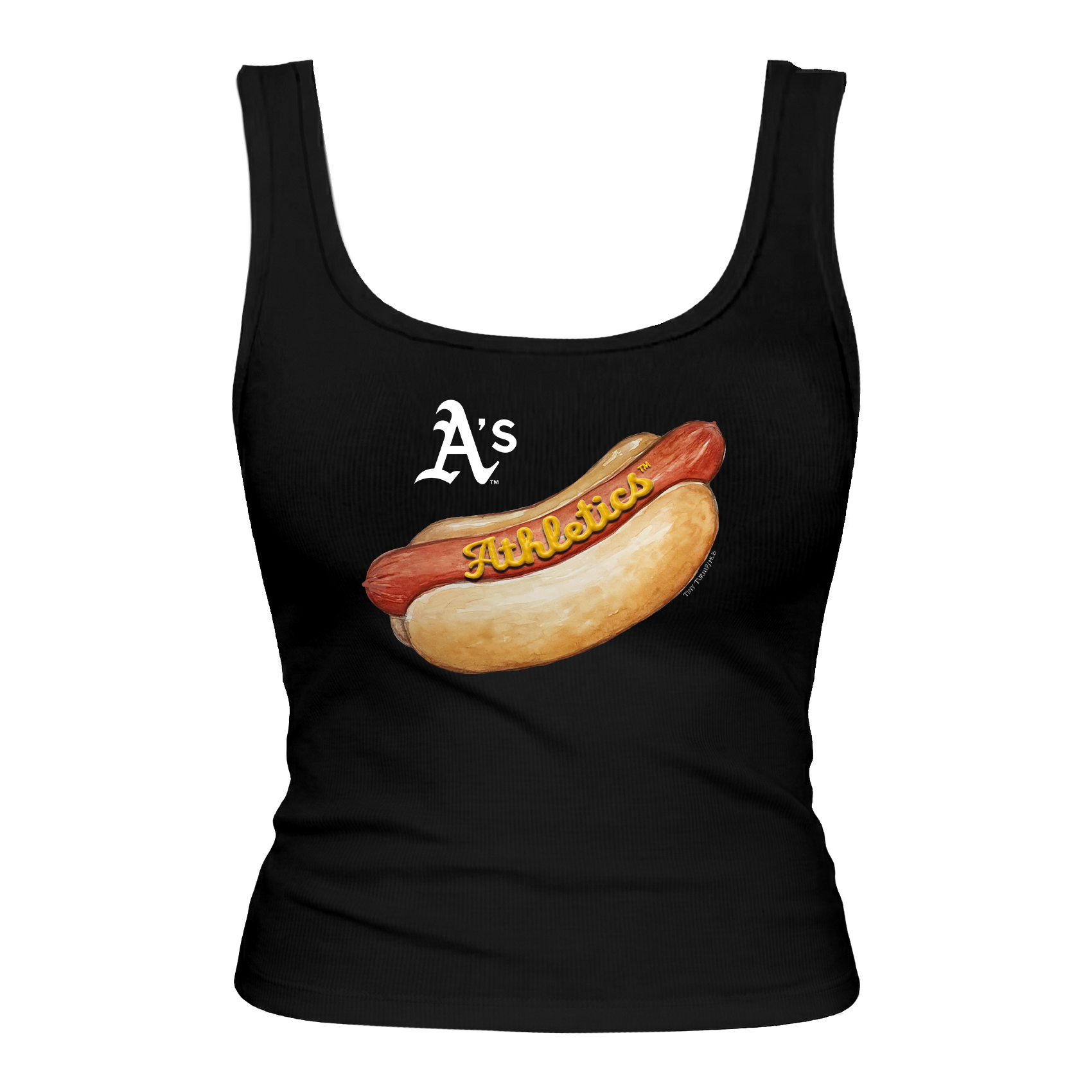 Oakland Athletics Hot Dog Emmy Tank