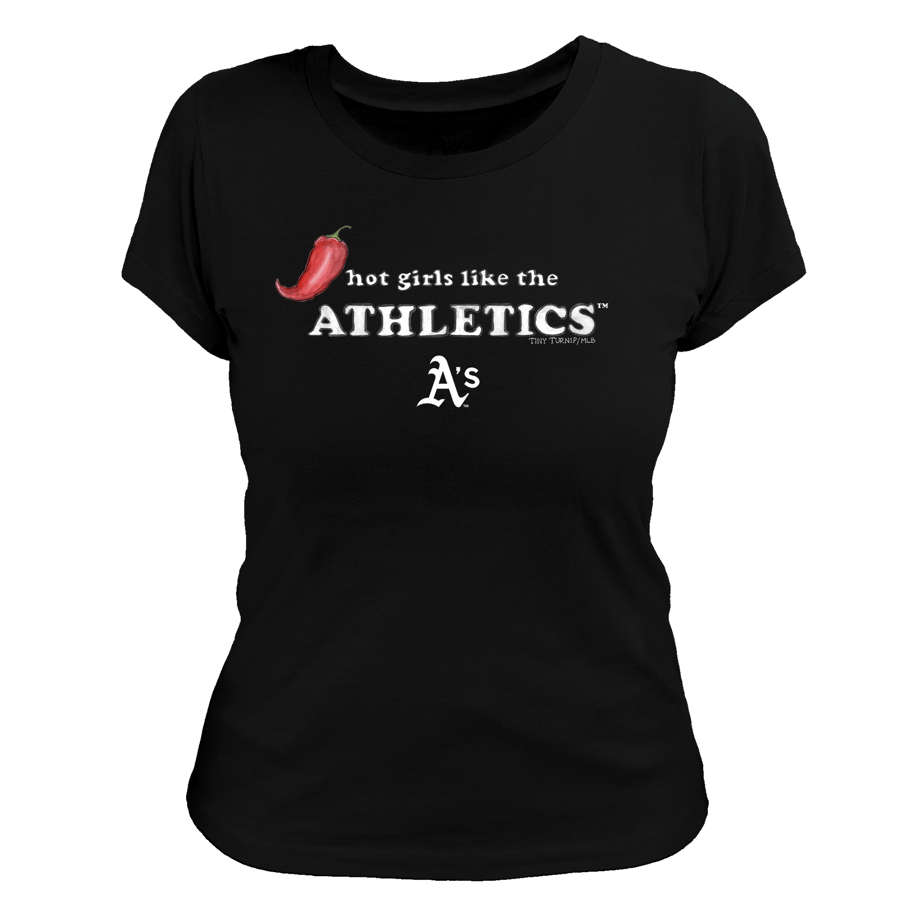 Oakland Athletics Hot Girls Women's Tee Shirt