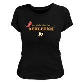 Oakland Athletics Hot Girls Women's Tee Shirt