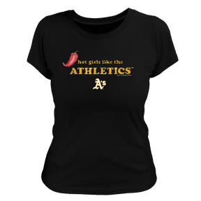 Oakland Athletics Hot Girls Women's Tee Shirt