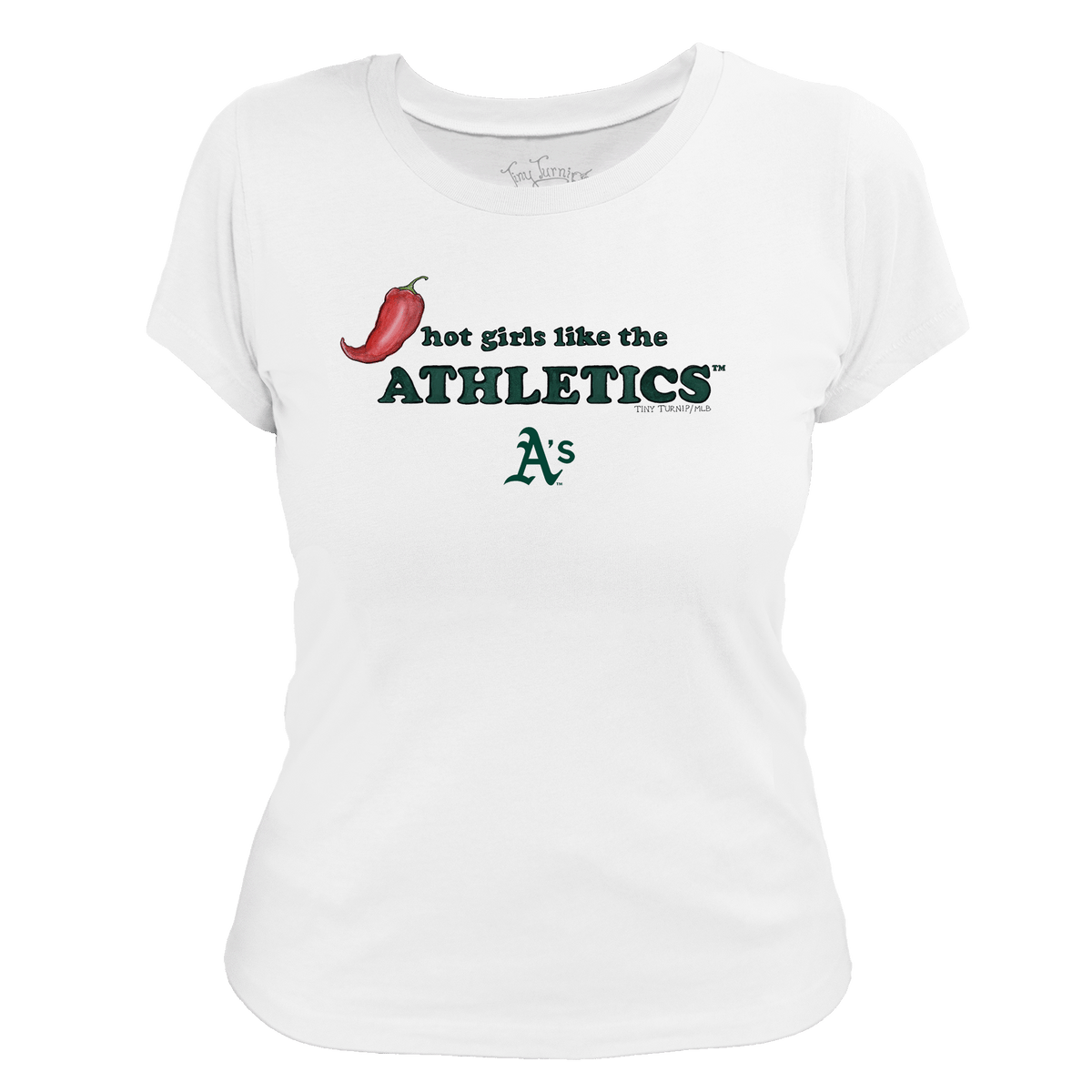 Oakland Athletics Hot Girls Women's Tee Shirt