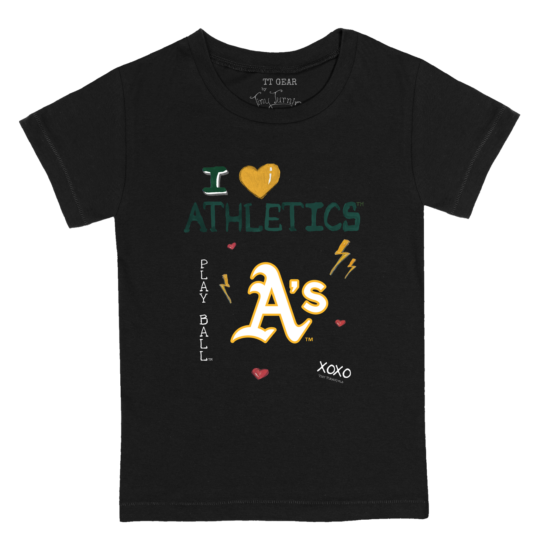 I Heart Athletics Kid's Tee Shirt - Tiny Turnip