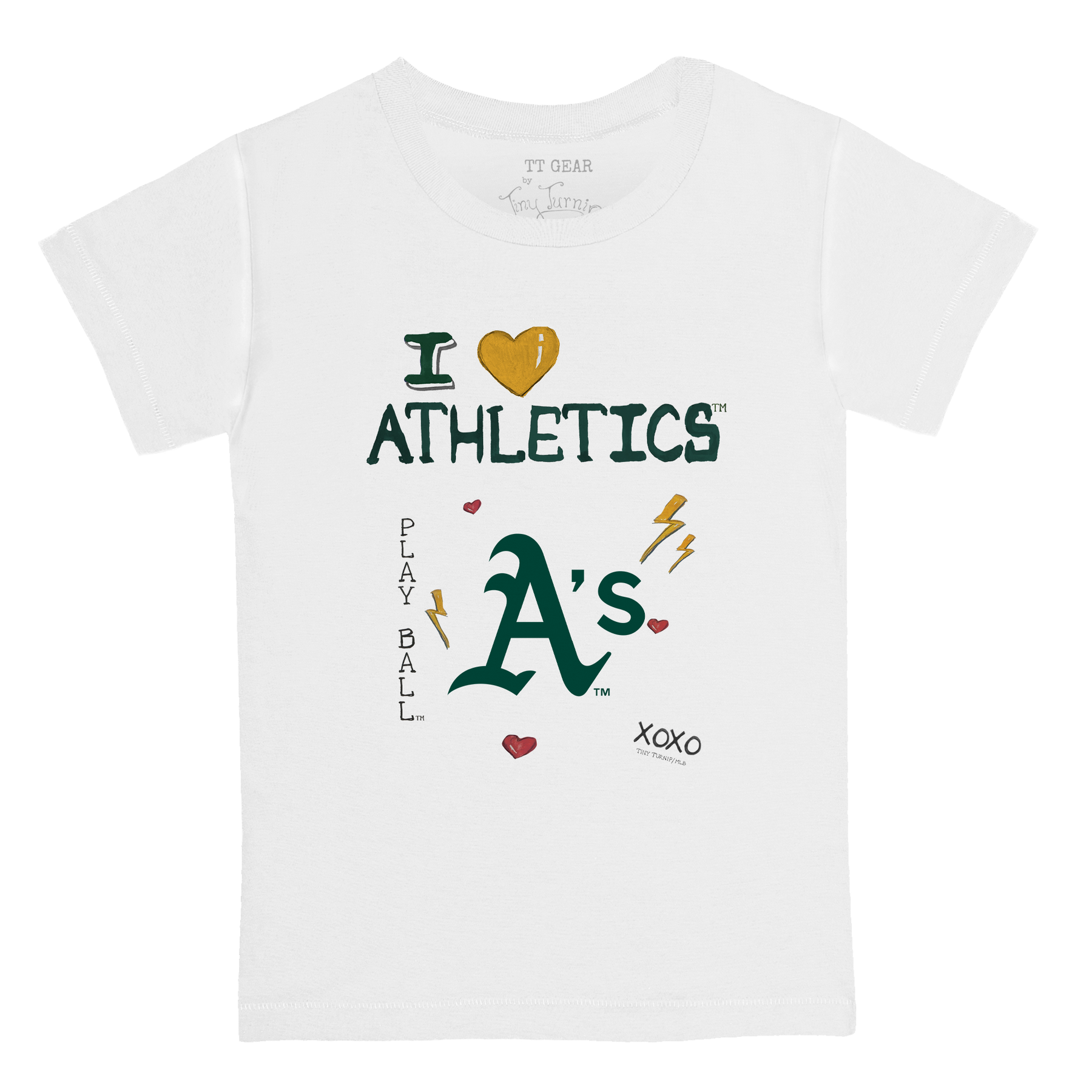 I Heart Athletics Kid's Tee Shirt - Tiny Turnip