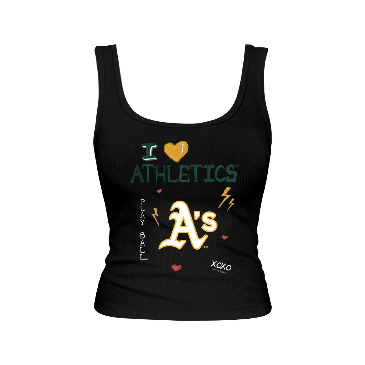 Oakland Athletics I Heart Athletics Emmy Tank